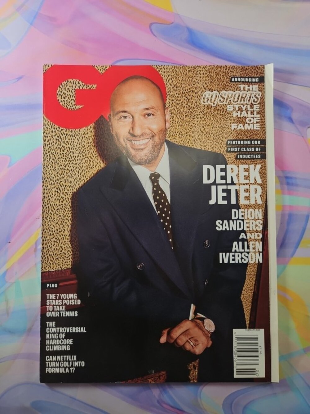 GQ Magazine February 2023 Issue | Derek Jeter Cover (No Mailing Label)